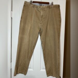 Peter Millar Men's Khaki Tan Office Pants Size 40 Pima Cotton